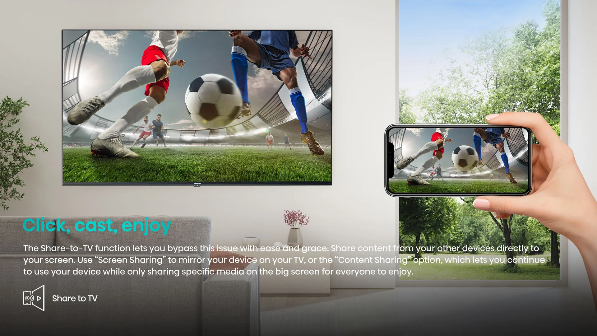 Hisense 65 Inch Q6N QLED 4K VIDAA Smart TV - Image 7