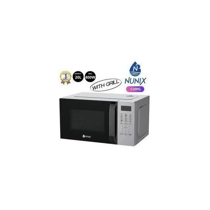 Nunix C20PG 20L Digital Microwave Oven with Grill - Image 2