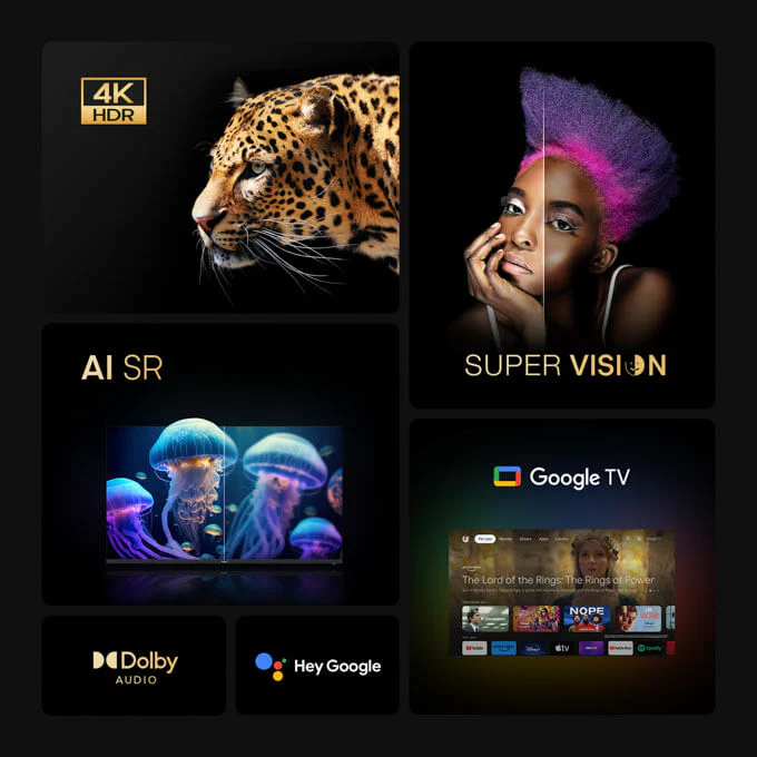 Syinix 50 inch Premium 4K UHD Google TV-50U61G - Image 15