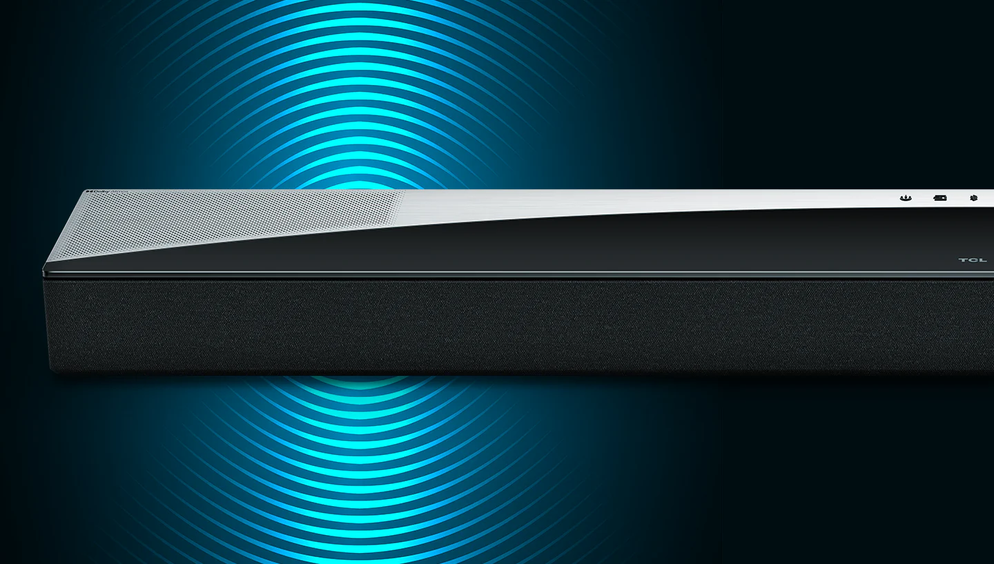 TCL Q75H 5.1.2 Channel Soundbar with Dolby Atmos, Ray Danz Technology, and Wireless Subwoofer - Image 4